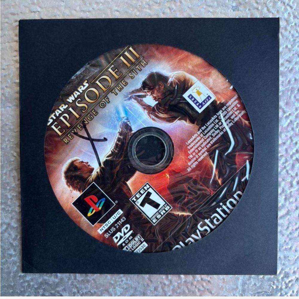 Star Wars: Episode III
Revenge of the Sith PS2 2005 in
Sleeve